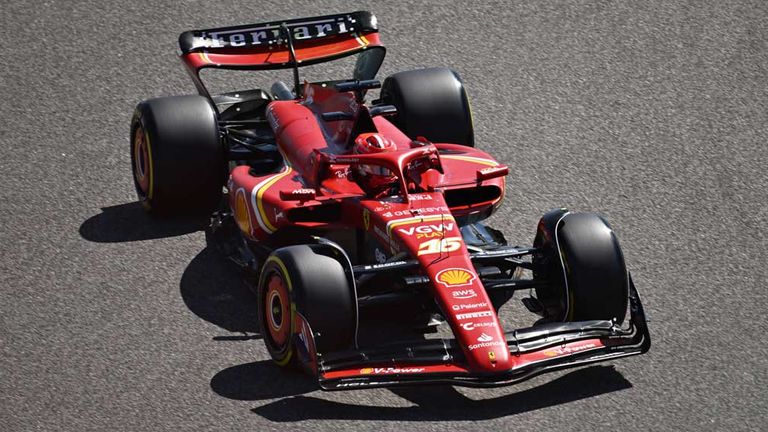 Charles Leclerc (Ferrari) in Bahrain.