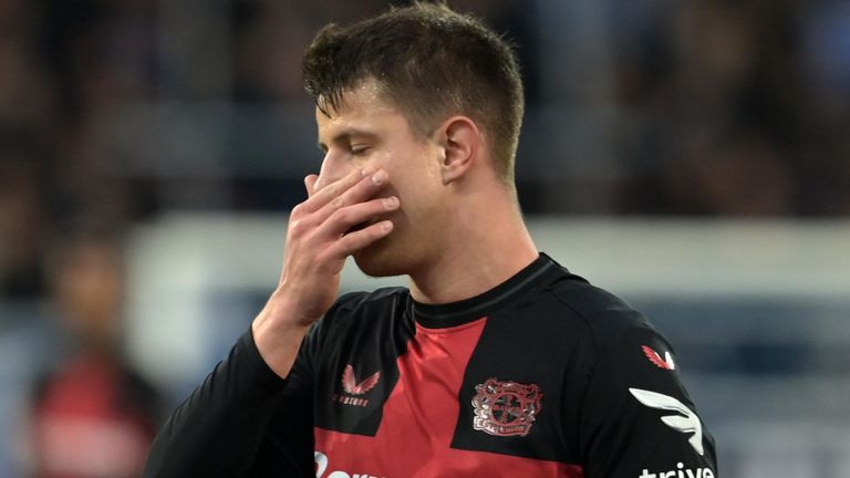 Adam Hlozek durfte für Bayer Leverkusen in der Bundesliga noch nie durchspielen. 