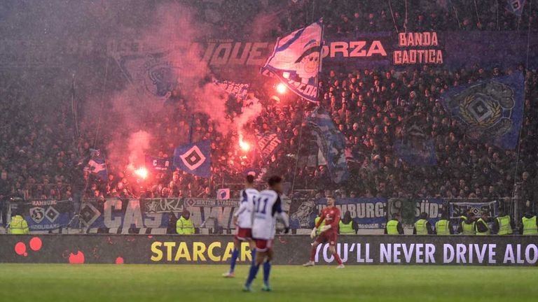 Der HSV hat eine Pyrostrafe kassiert.
