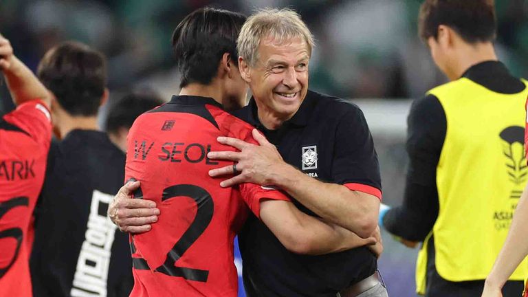 Jürgen Klinsmann steht mit Südkorea im Halbfinale des Asien-Cups.