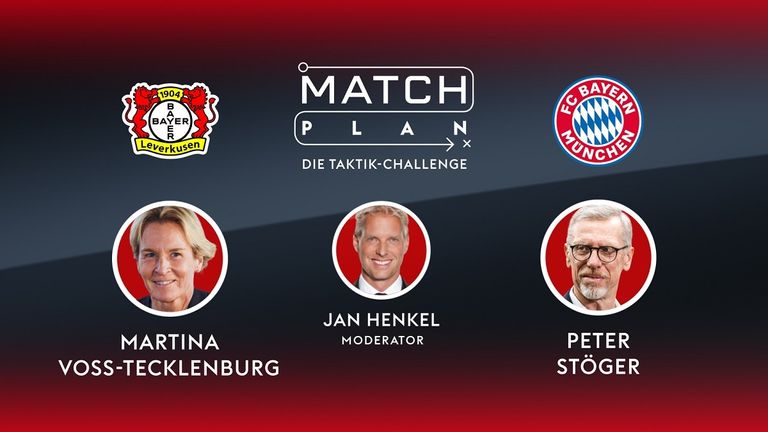 Wir beleuchten das Spitzenspiel der Bundesliga! Bayer Leverkusen empfängt den FC Bayern - Martina Voss Tecklenburg teilt mit uns ihre Ideen zur Werkself, Peter Stöger kontert mit taktischen Kniffen beim FC Bayern. 