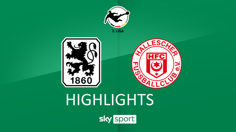 Spieltag 26: TSV 1860 München - Hallescher FC