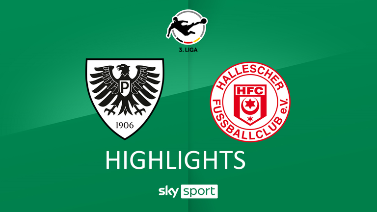 Spieltag 29: Preußen Münster - Hallescher FC 