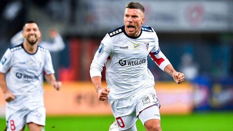 Er kann es immer noch: Lukas Podolski.