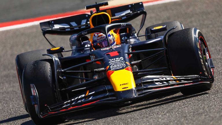 Max Verstappen (Red Bull) in Bahrain.