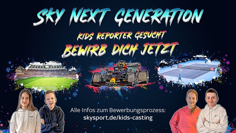 Bewirb dich jetzt beim Sky Next Generation Kids Casting!
