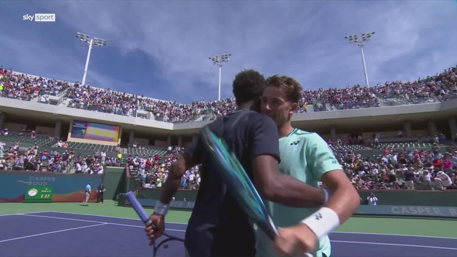 Tennis | ATP - Indian Wells: Casper Ruud Vs. Gael Monfils - Die ...