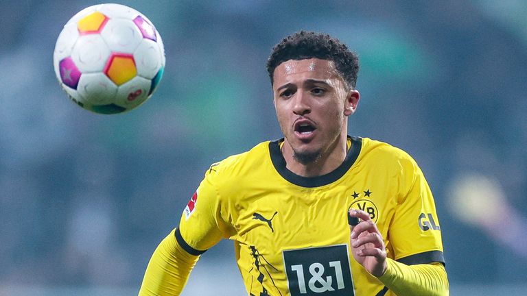 Jadon Sancho spielt seit Sommer wieder beim BVB.