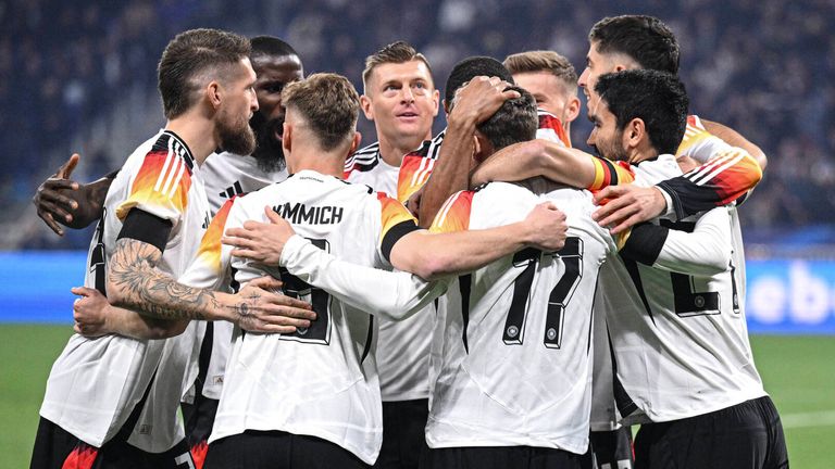 Die deutsche Nationalmannschaft begeistert in Lyon.