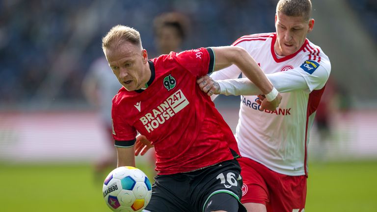 Fortuna verspielt in Hannover eine 2:0-Führung.