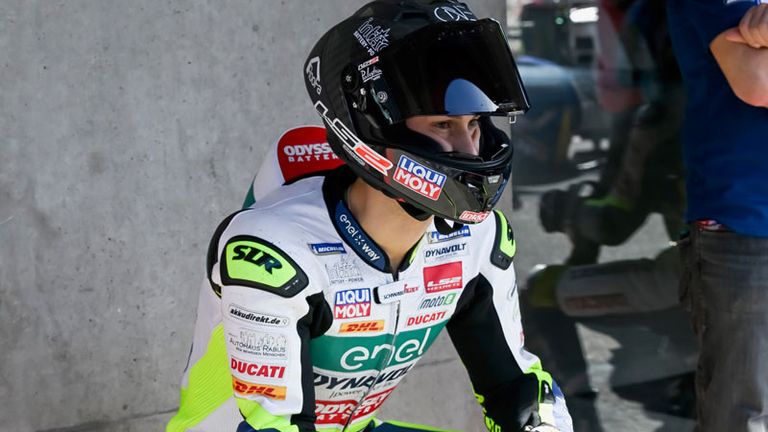 Lukas Tulovic arbeitet für Sky als Experte für die MotoGP. die (Quelle: @intactgp)
