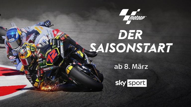 Sky Sport überträgt ab 2024 die MotoGP live! Am 8. März ist Saisonstart.