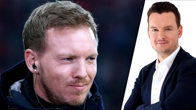 Bundestrainer Julian Nagelsmann (l.) greift bei der Nationalmannschaft durch. Für Sky Reporter Florian Plettenberg war dies auch höchste Zeit.