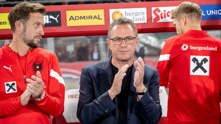 Ralf Rangnick soll über die EURO 2024 Trainer der österreichischen Nationalmannschaft bleiben.