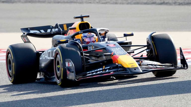 Max Verstappen (Red Bull) in Bahrain.