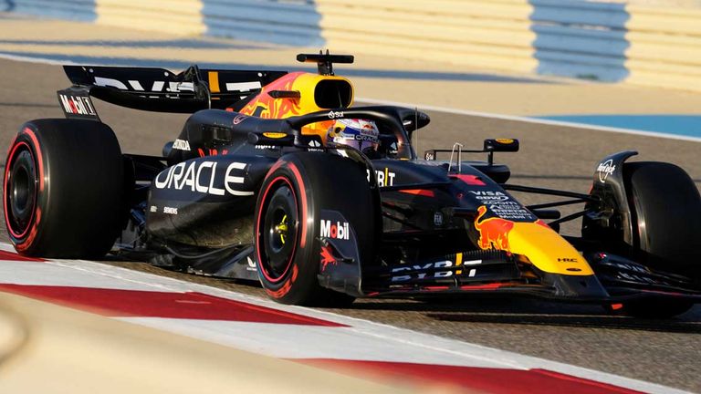 Max Verstappen (Red Bull) gewinnt in Bahrain.