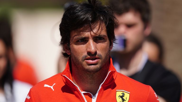 Carlos Sainz steht bei Ferrari vor seinem Comeback.