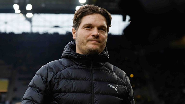 Dortmunds Coach Edin Terzic ist voller Ehrgeiz und Optimismus.