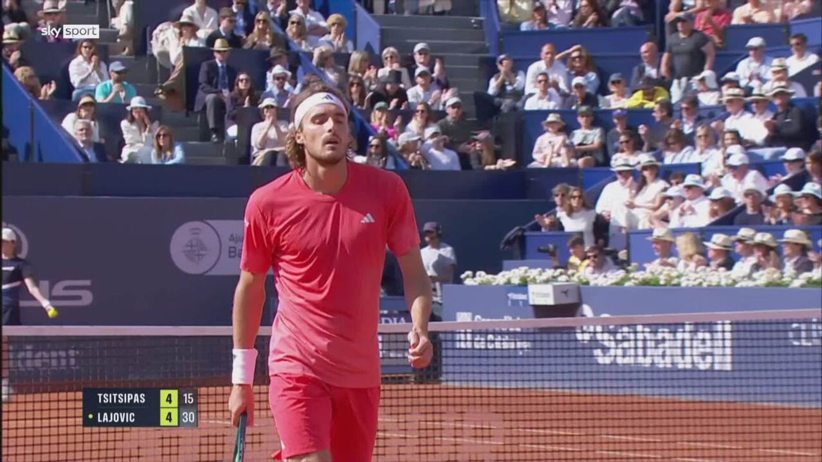 Tennis Barcelona Open | Stefanos Tsitsipas - Dusan Lajovic - Die ...