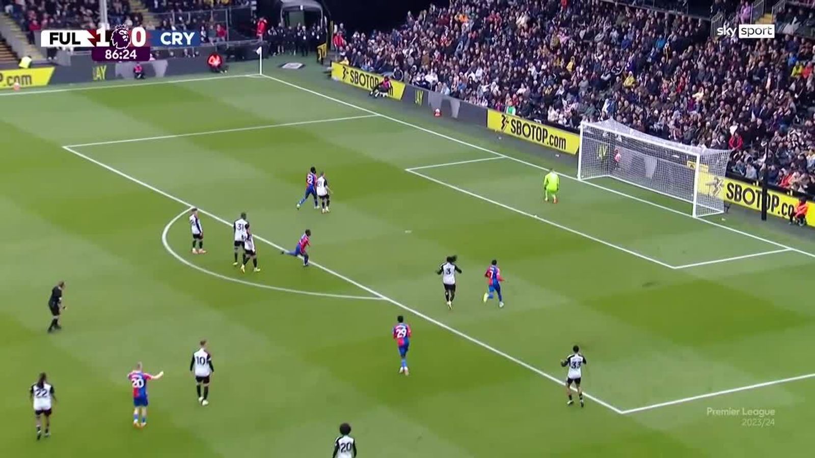 Fulham – Crystal Palace | 1:1 Schlupp (87. Min.) | In-Match Video ...