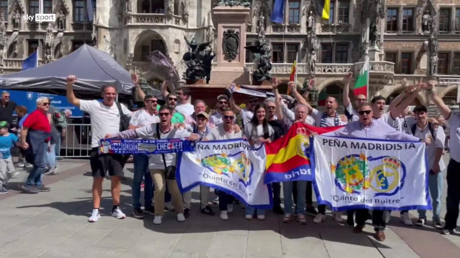 Live Real Fans Champions League | Real-Fans feiern vor CL-Halbfinale gegen FC Bayern ...