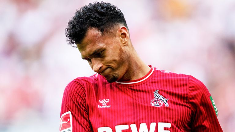 Davie Selke wird dem 1. FC Köln bis Saisonende fehlen.