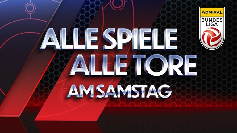 Alle Spiele, alle Tore Admiral Bundesliga, 27. Runde – Mit folgenden Spielen: Austria - Tirol, WAC - Lustenau und Altach – BW Linz.