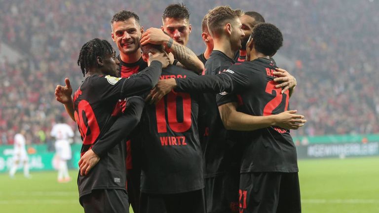Bayer zieht ins Pokalfinale ein.