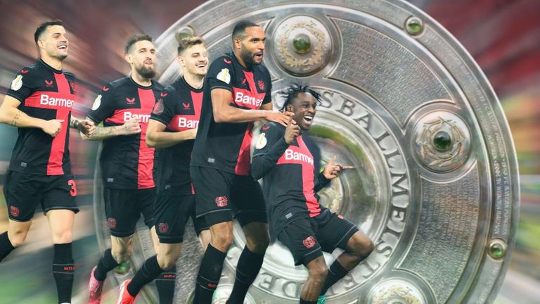 Bayer Leverkusen steht kurz vor der ersten Meisterschaft der Vereinsgeschichte. 