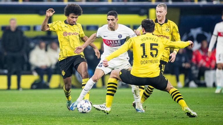 Borussia Dortmund trifft im Champions-League-Halbfinale auf Paris Saint-Germain.