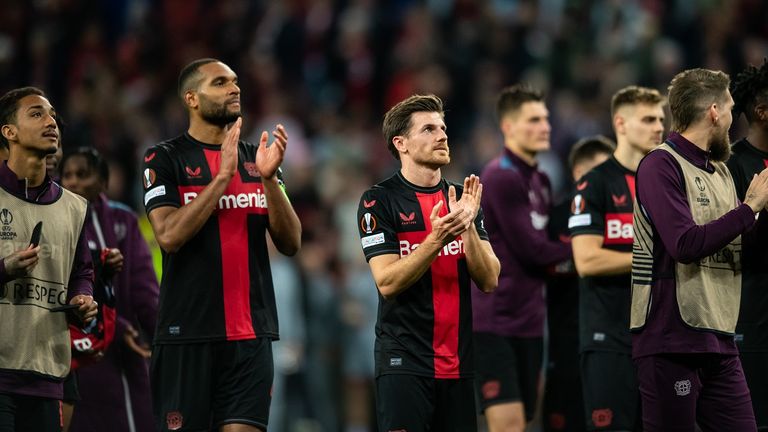 Leverkusen trifft am Donnerstag im Rückspiel auf West Ham United. Das Hinspiel gewann die Werkself mit 2:0.