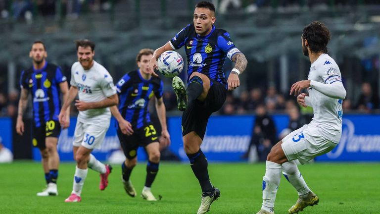 Inter Mailand bleibt in der Liga zum 24. Mal in Folge ungeschlagen.