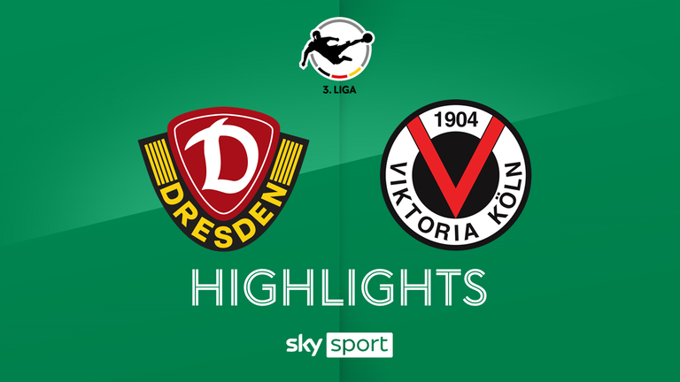 Spieltag 34: Dynamo Dresden - Viktoria Köln