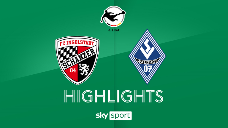 Spieltag 36: FC Ingolstadt - SV Waldhof Mannheim
