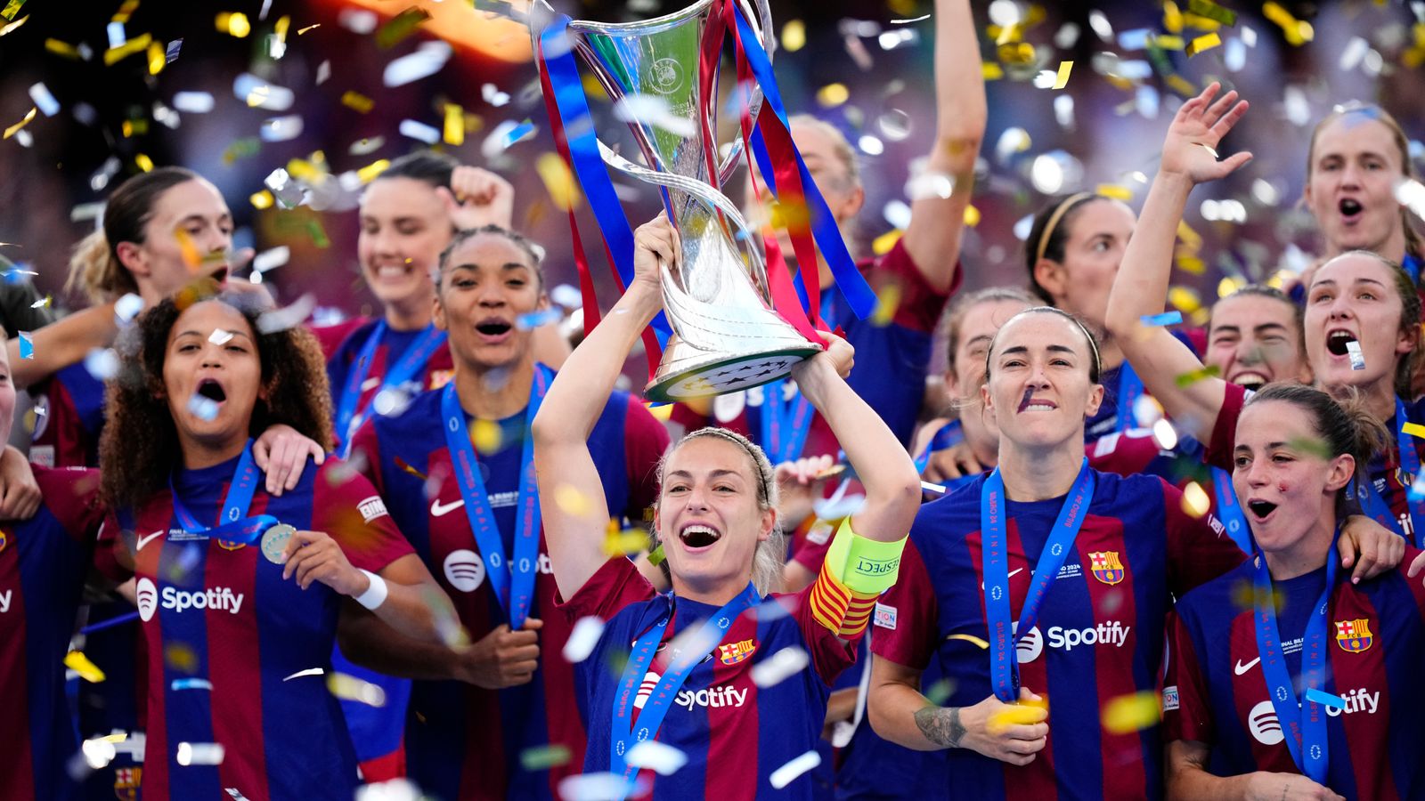 Frauen Des FC Barcelona Gewinnen Erneut Die Champions League | Fußball ...