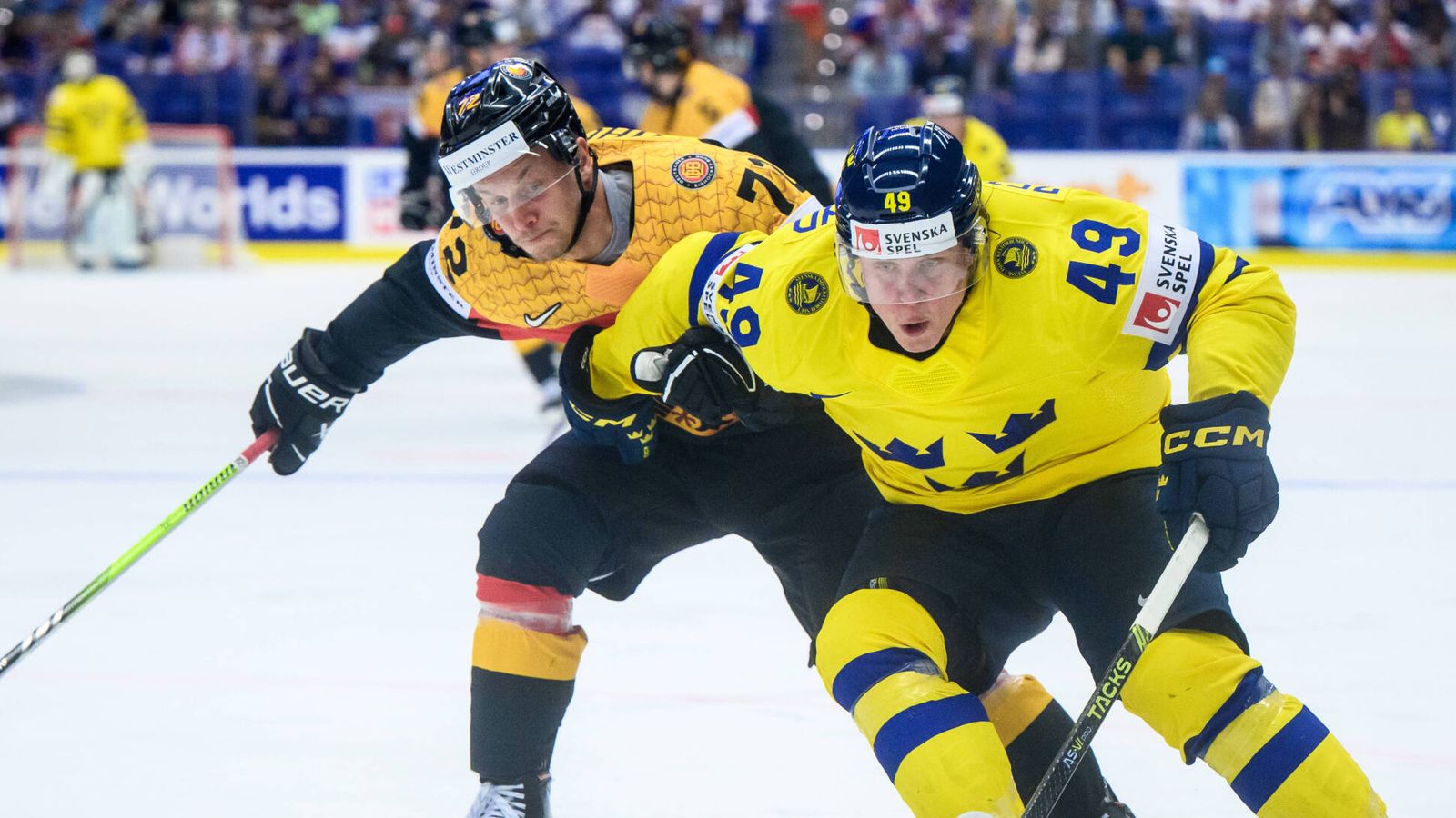 Deutschland verliert klar gegen Schweden bei der Eishockey WM