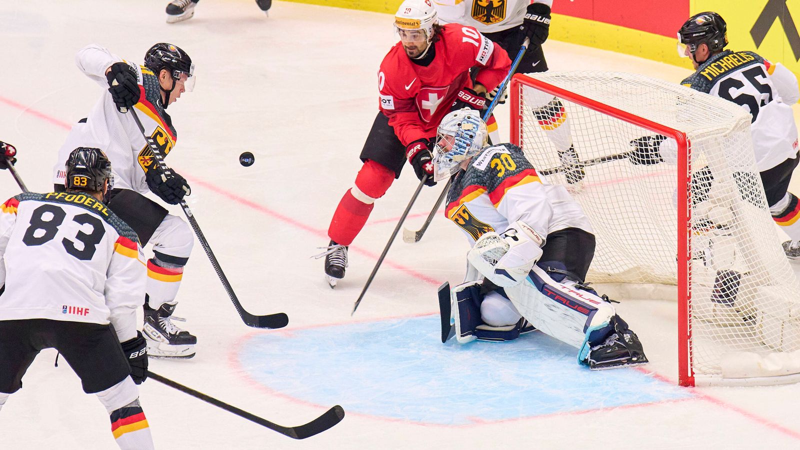 Deutschland verliert bei Eishockey-WM gegen Schweiz