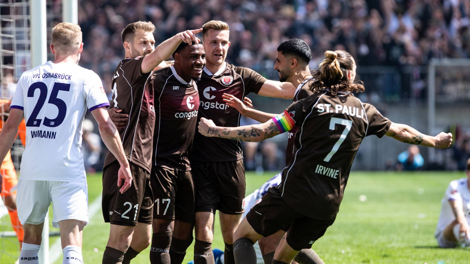 FC St. Pauli siegt gegen den VfL Osnabrück | Fußball News | Sky Sport