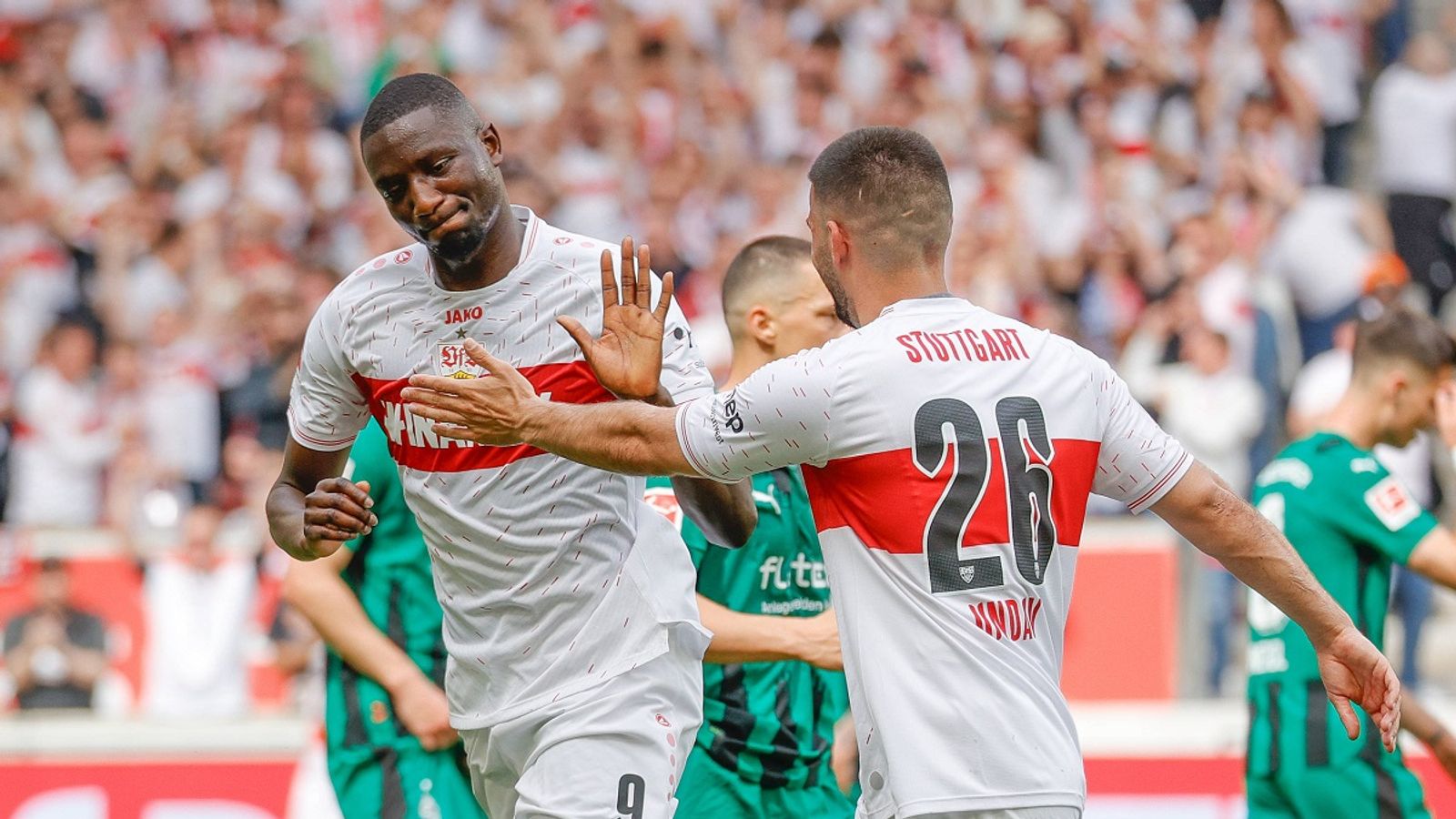 VfB Stuttgart Bezwingt Gladbach Mit 4:0 Und Ist Vizemeister | Fußball ...