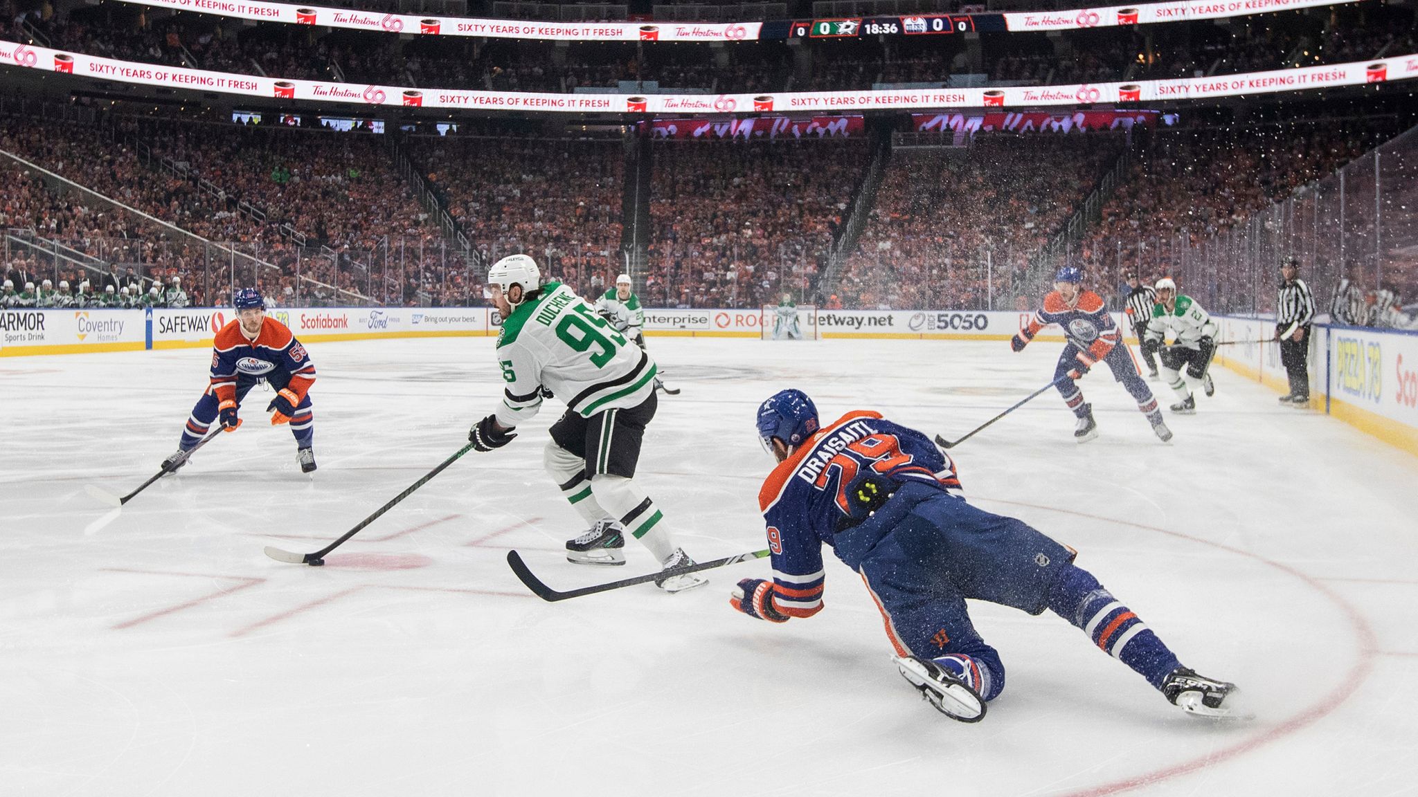 Edmonton Oilers Mit Leon Draisaitl Verlieren Spiel Drei Gegen Dallas ...