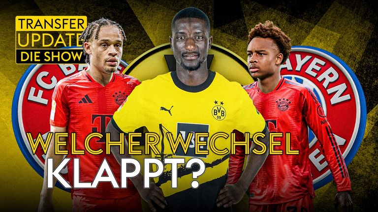 Heute in &#34;Transfer Update - Die Show&#34;: Borussia Dortmund will Serhou Guirassy! Top-Talent Assan Ouedraogo tendiert zu einem Wechsel zum FC Bayern. Irre Klauseln zum Abschied von Thomas Tuchel. 