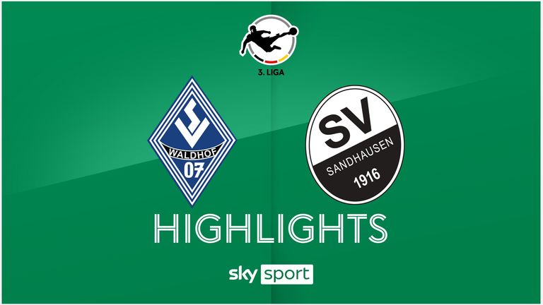 3. Liga | 37. Spieltag | Waldhof Mannheim - SV Sandhausen