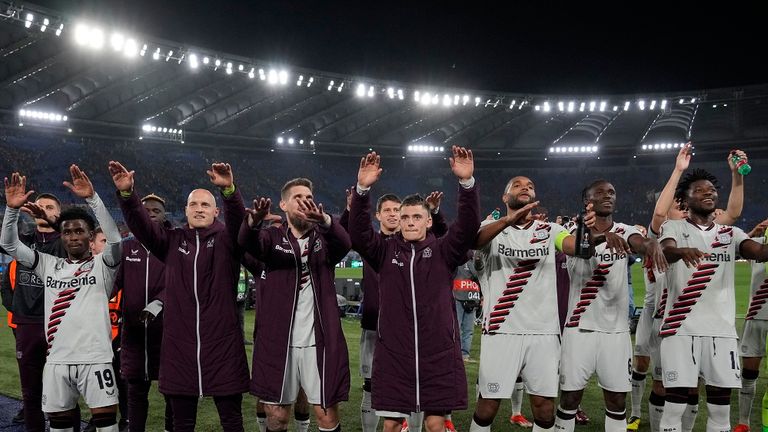 Jubelt Bayer Leverkusen auch im Rückspiel gegen die AS Rom?