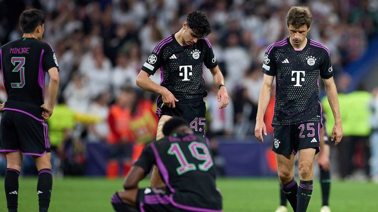 Der FC Bayern steht nach der Pleite gegen Real in der Saison ohne Titel da. 