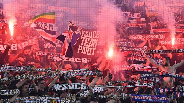 Die PSG-Fans wollen am Dienstag gegen den BVB richtig Stimmung machen.
