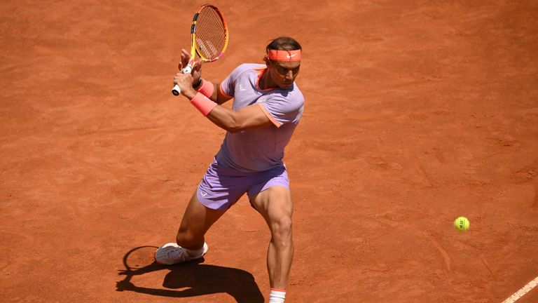 Rafael Nadal verliert in der zweiten Runde des Masters in Rom.