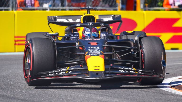 Max Verstappen (Red Bull in Miami).