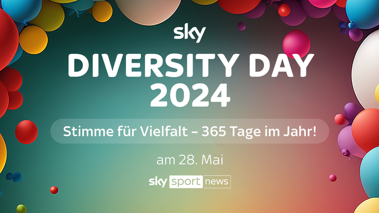 Sky Sport widmet sich am 28. Mai dem Vielfaltsgedanken. Alles zum Diversity Day hier im Blog!