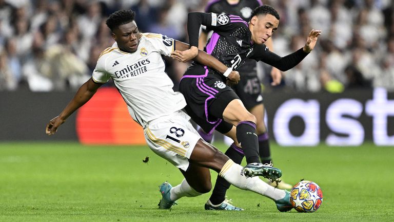 Real-Star Aurelien Tchouameni droht das Champions-League-Finale gegen Borussia Dortmund zu verpassen. 