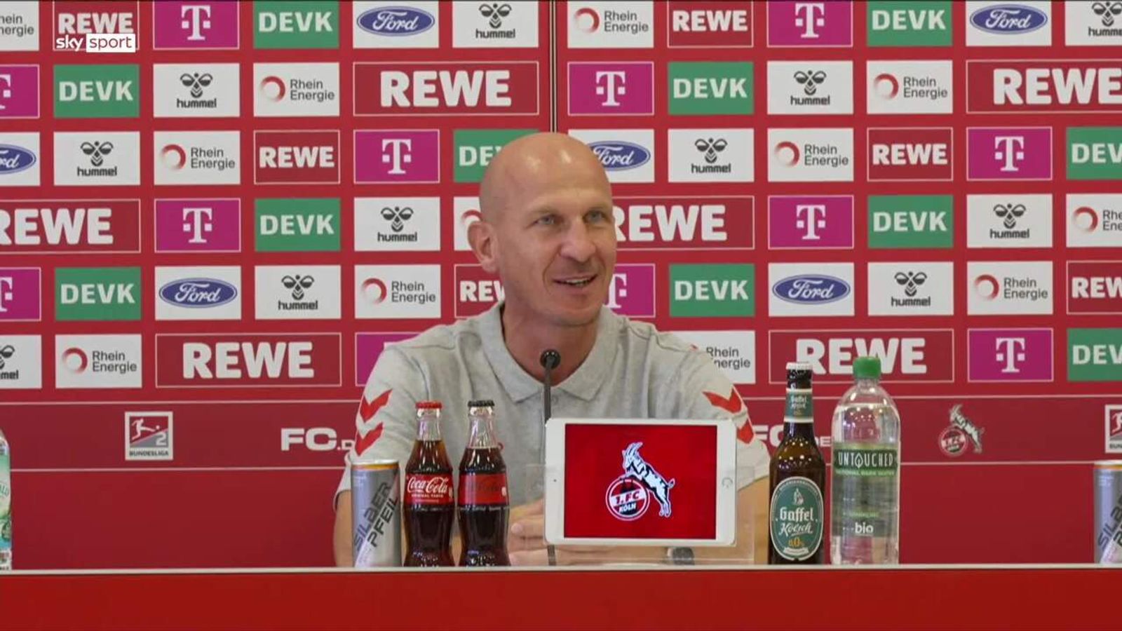 Neuer Cheftrainer Gerhard Struber will 1. FC Köln wieder in die Bundesliga führen keine Unruhe